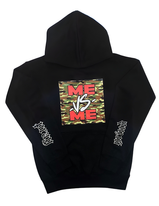 "Me Vs. Me" Unisex Hoodie