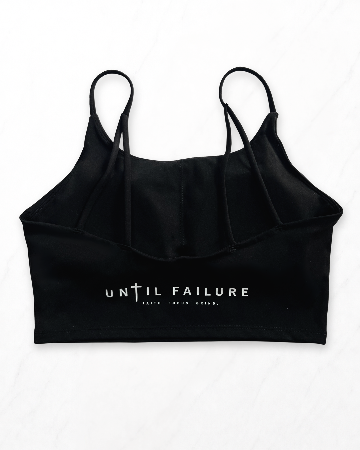 "I Lift My Cross Daily" Sports Bra