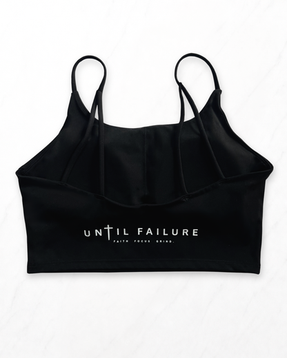 "I Lift My Cross Daily" Sports Bra
